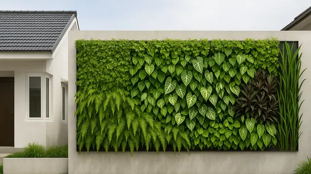 6 Desain Dinding Tanaman Vertikal: Percantik Rumah Anda Sekarang
