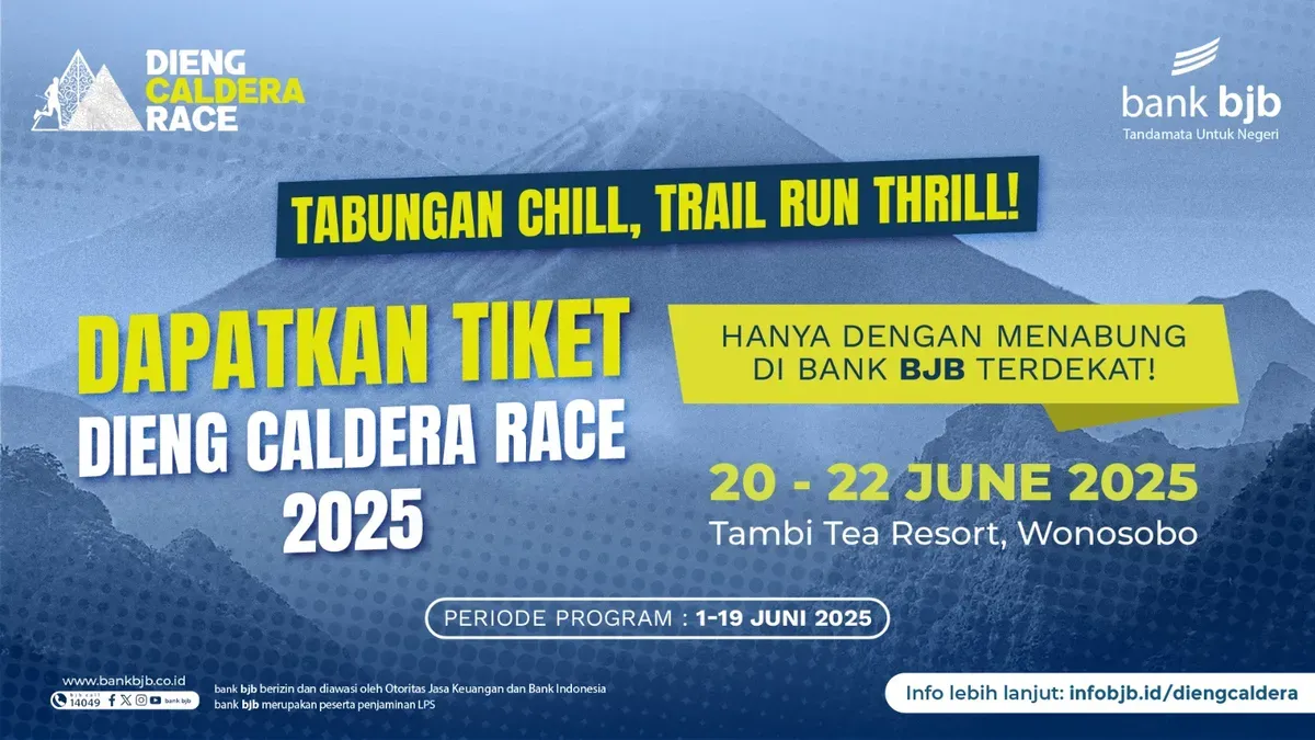 Bank bjb: Promo Eksklusif Dukung Petualangan Dieng Caldera Race 2025!