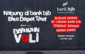 Bank bjb & Vindes: Hiburan & Solusi Keuangan di Event "Bahkan Voli"!