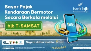 Bayar Pajak Kendaraan Mudah & Cepat? Coba Fitur bjb T-Samsat di DIGI!