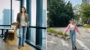Inspirasi Gaya: 9 Outfit Jeans Aaliyah Massaid Kekinian