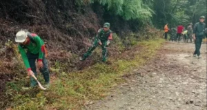 Jalan Mulus Menuju Malasari: Sinergi TNI dan DPMD Bogor