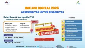 Kuasai Teknologi Digital: Pelatihan & Kompetisi TIK Disabilitas