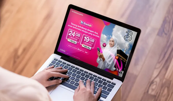 Paket Komunikasi Haji Umrah 2025: Tri Ibadah Solusi Andal