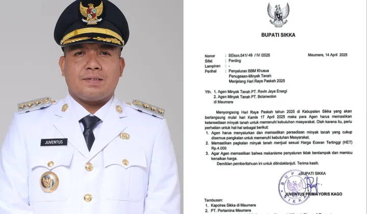 Paskah 2025: Bupati Sikka Jamin Stok Minyak Tanah Aman