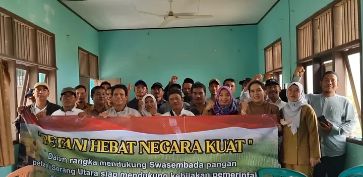 Petani Serang Utara: Sukses Swasembada Pangan Nasional