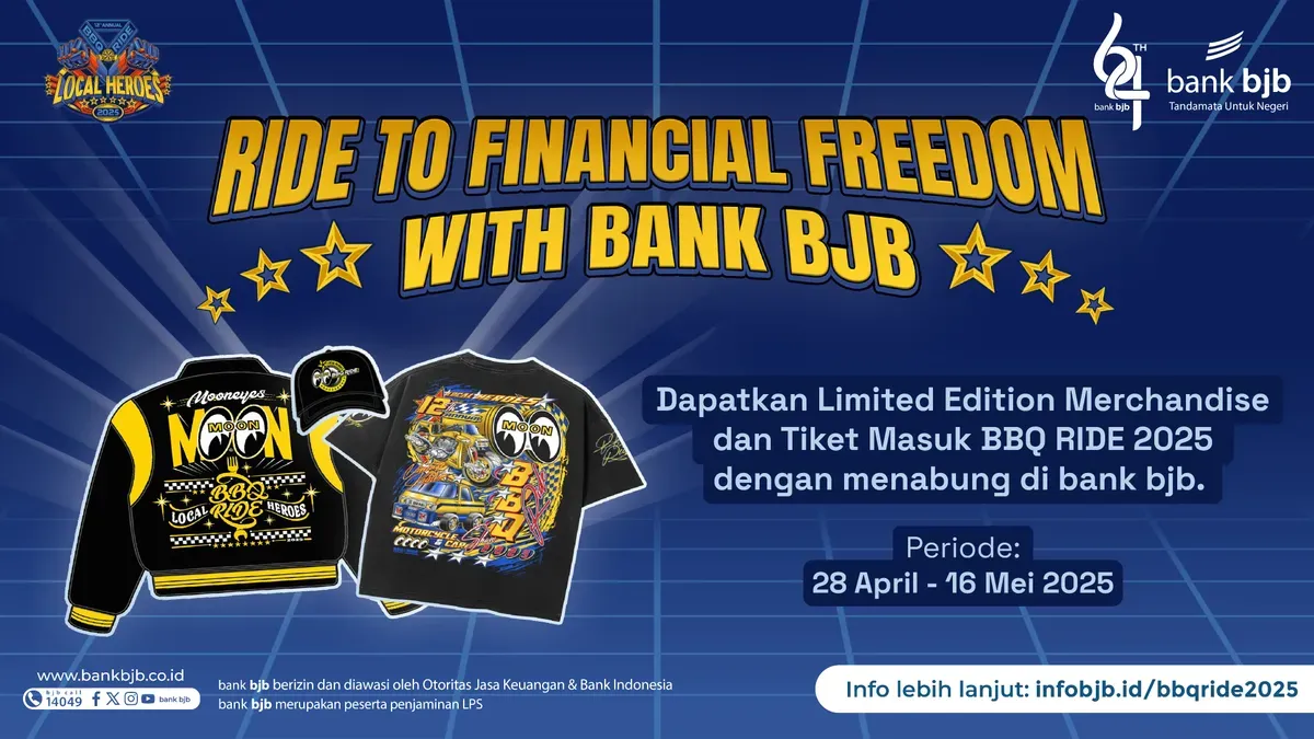 Raih Merchandise Eksklusif BJB! Ikuti Serunya BBQ Ride Sekarang!