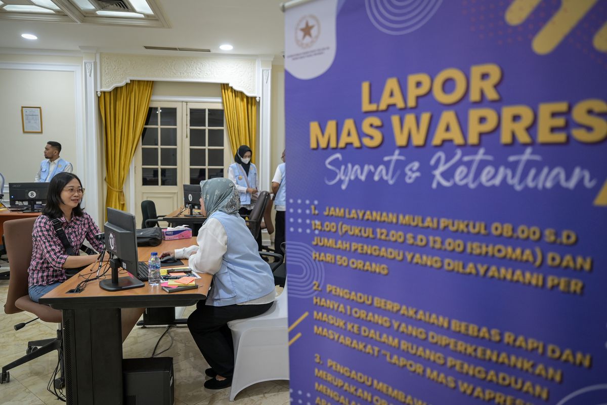 Wapres Selesaikan Ribuan Aduan Rakyat: Kredit, Tanah, dan Lainnya