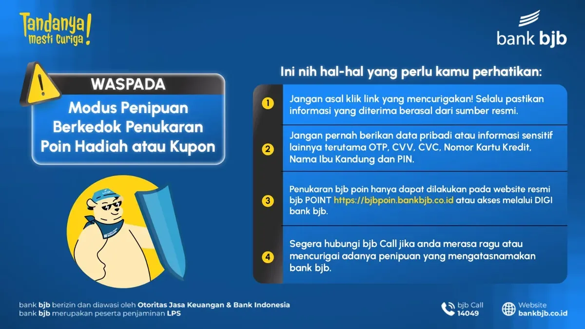Waspada! Modus Penipuan Bank bjb: Lindungi Uang Anda Sekarang!
