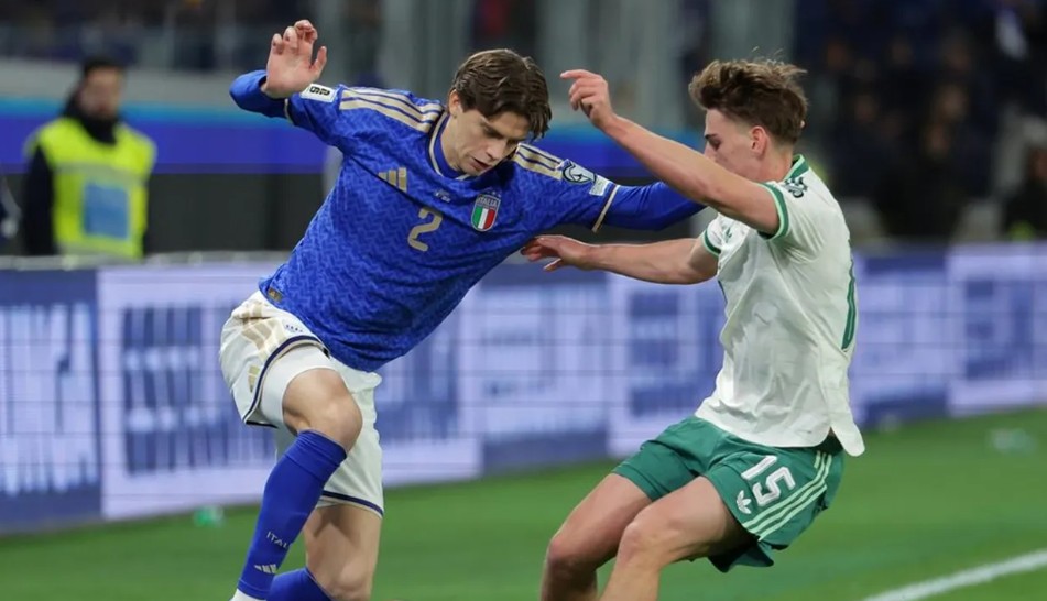 Marco Palestra Rayakan Debut Bersama Timnas Italia